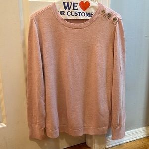 Pink Loft Outlet Long Sleeve Sweater Large